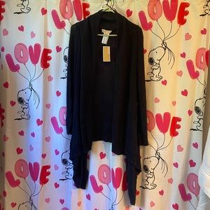 MICHAEL KORS NAVY BLUE CARDIGAN